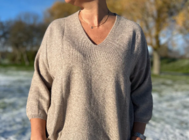 Beige kläder dam