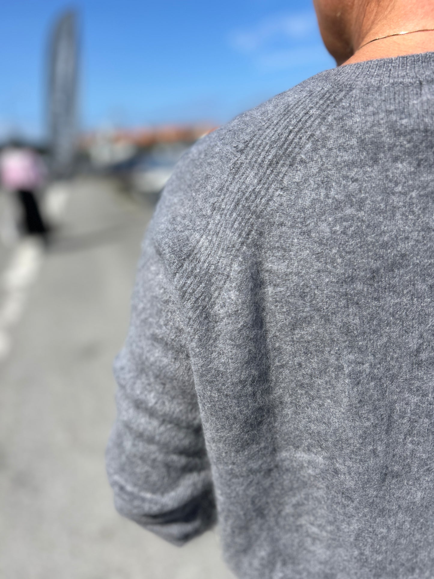 Nyhet! Borstad Kashmirkofta - Madeleine-V