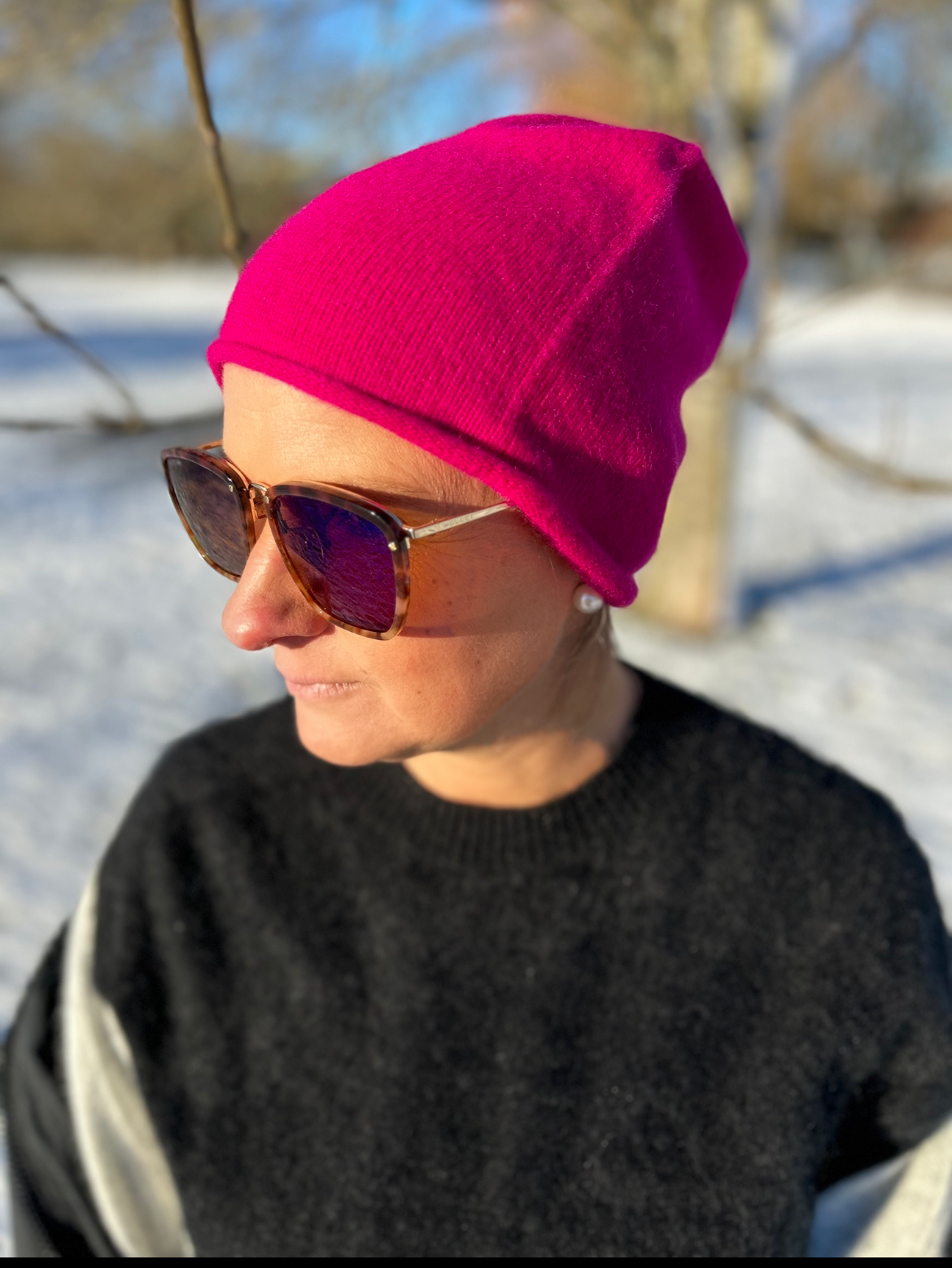 Cashmere Mössa