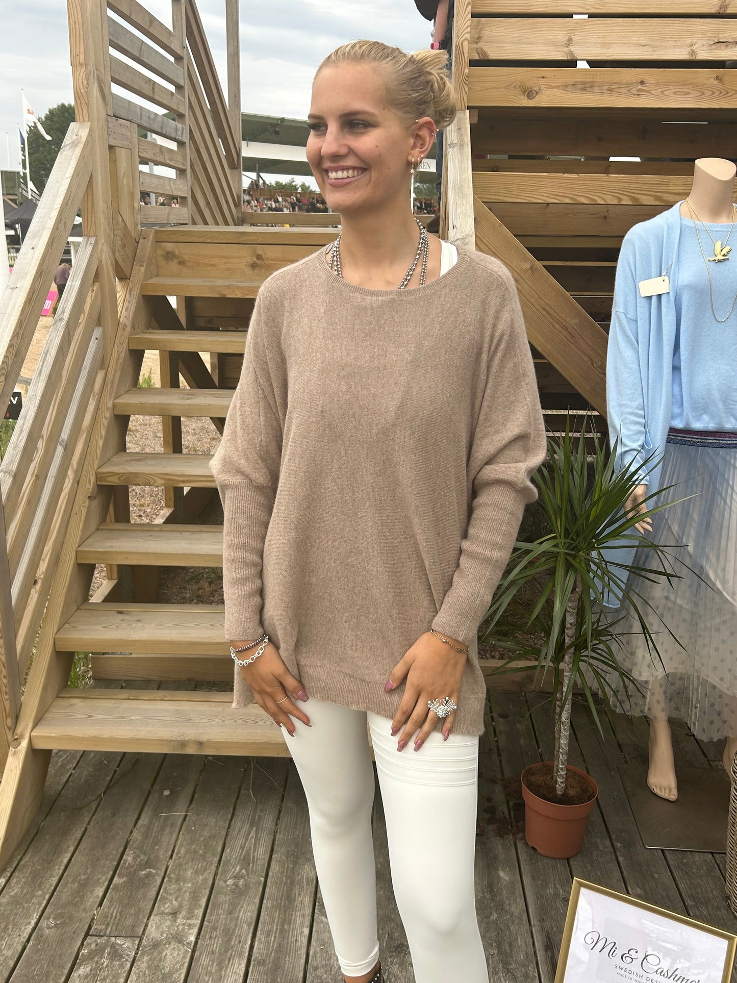 Cashmere Poncho Sweater