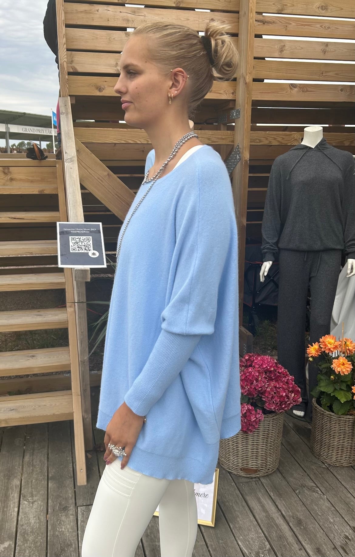 Cashmere Poncho Sweater