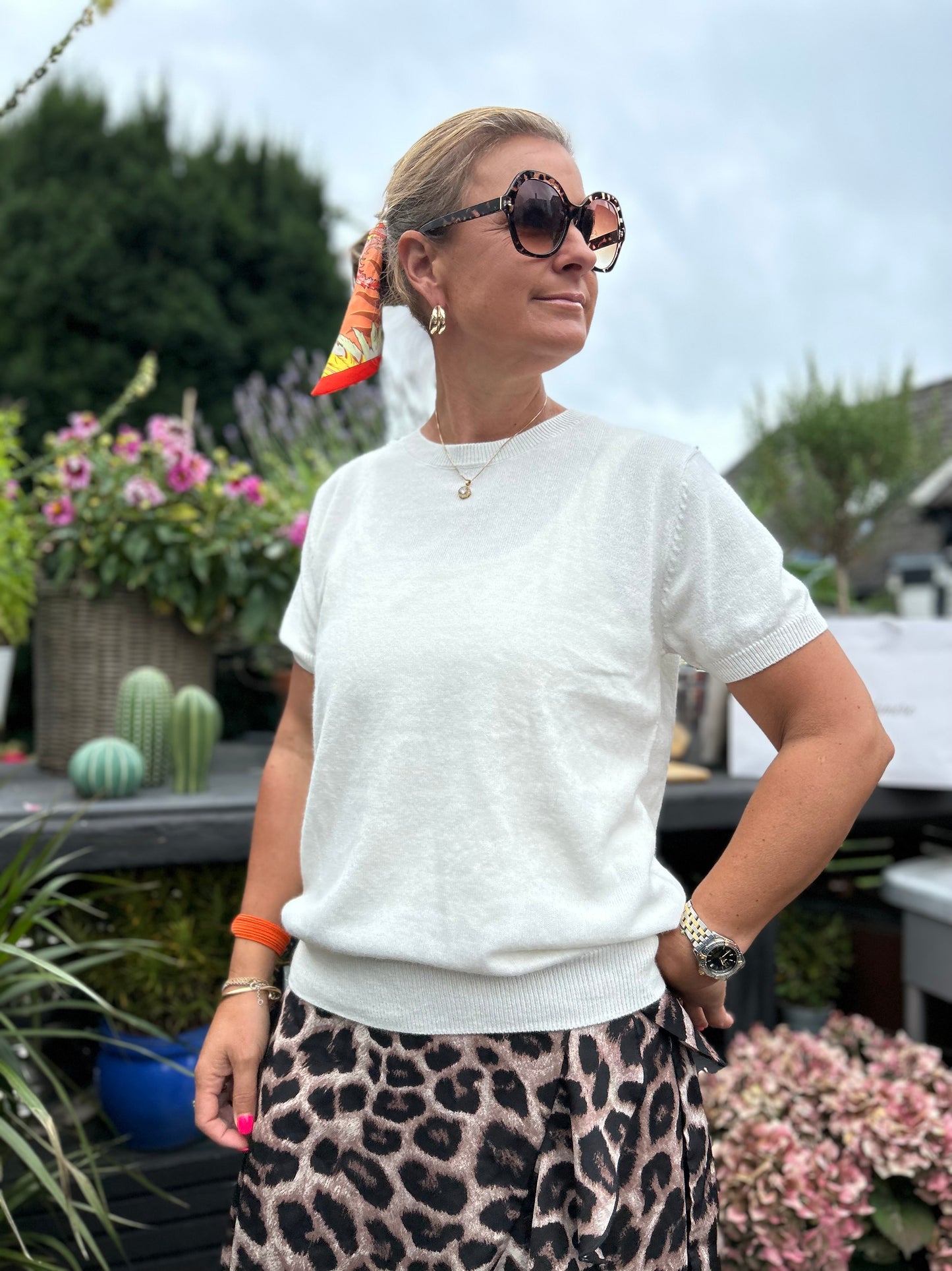 Cashmere Sweater / Tröja - Clara Short Sleeve