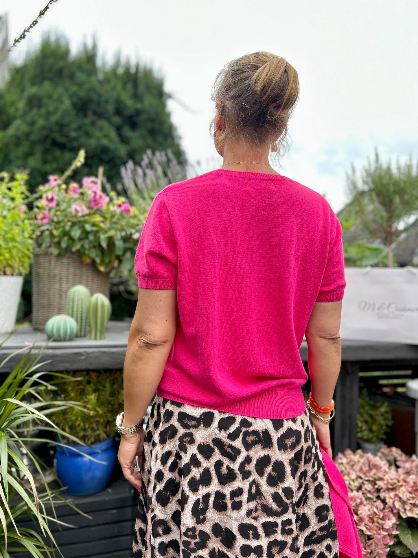 Cashmere Sweater / Tröja - Clara Short Sleeve