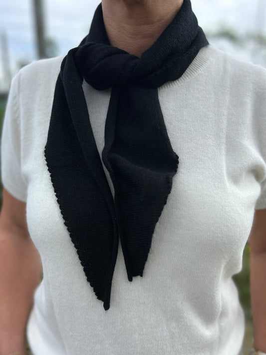 Cashmere Scarf Svart