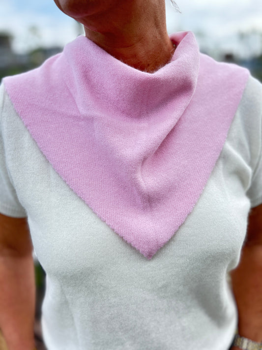 Ljusrosa Kashmir Scarf