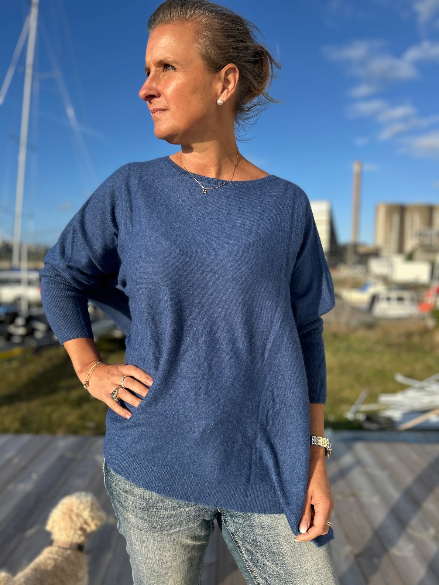 Cashmere Poncho Sweater