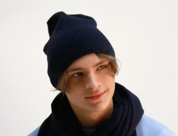 Cashmere mössa herr