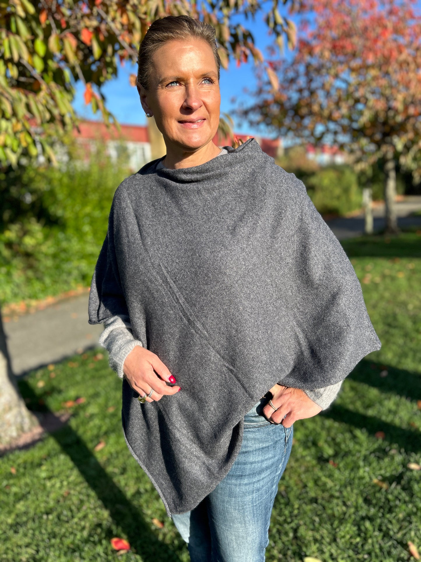 Poncho Cashmere - Beatrice Classic