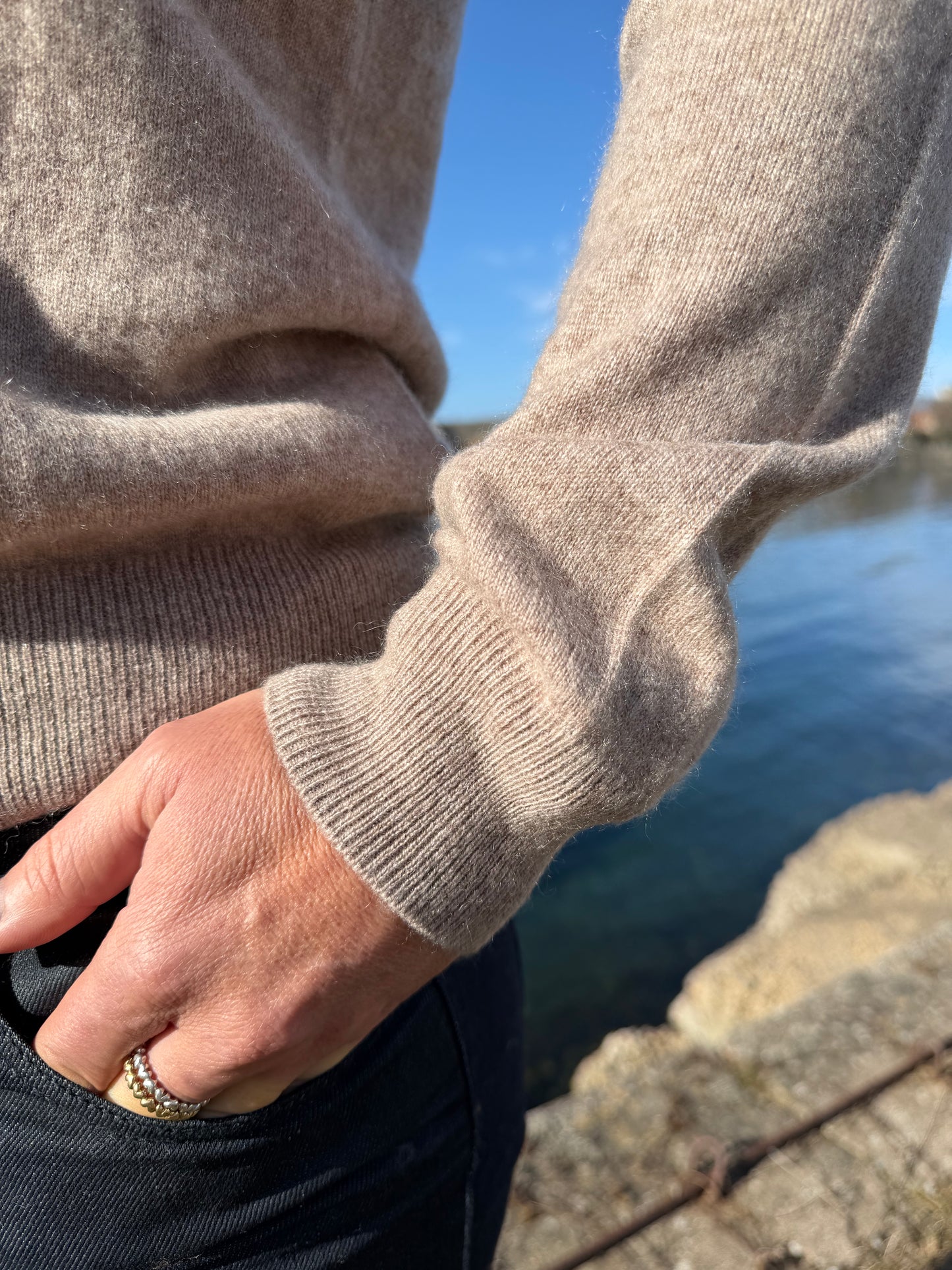 Nyhet! Kashmirtröja Clara Long Sleeve