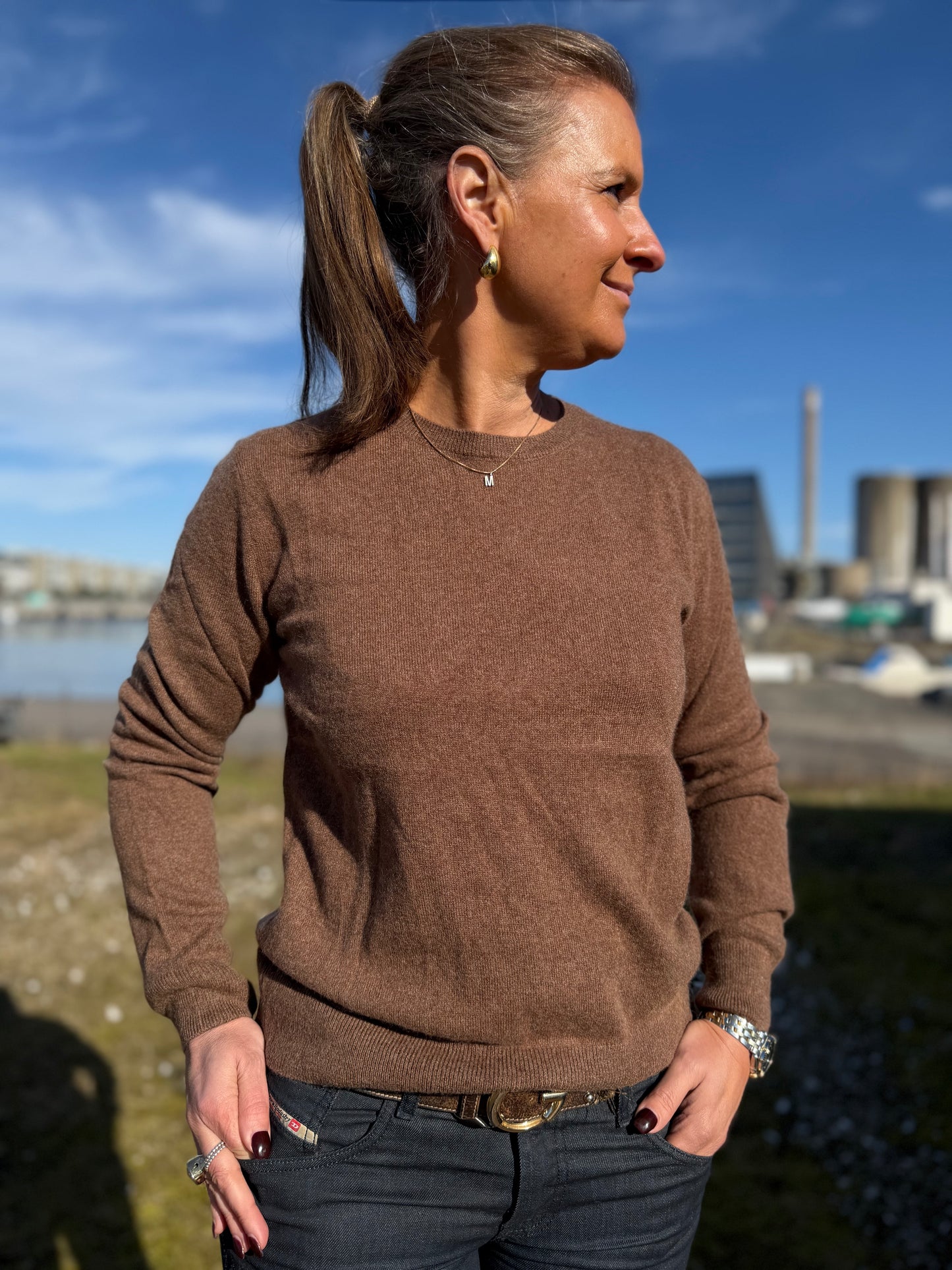 Nyhet! Kashmirtröja Clara Long Sleeve