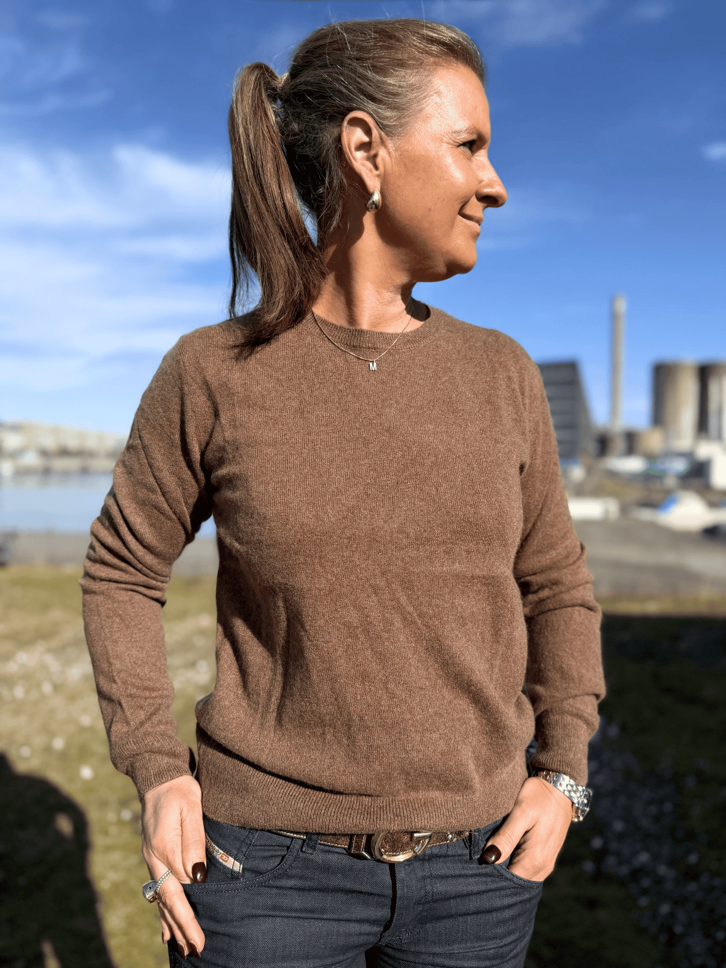 Nyhet! Kashmirtröja Clara Long Sleeve