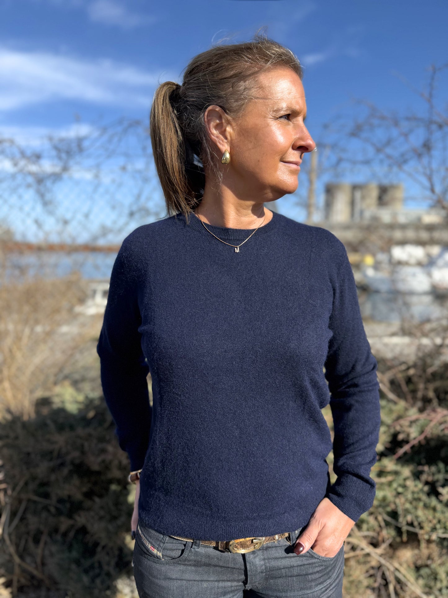 Nyhet! Kashmirtröja Clara Long Sleeve