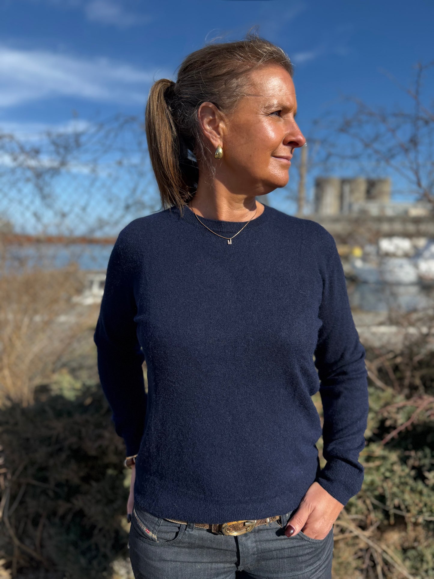 Nyhet! Kashmirtröja Clara Long Sleeve