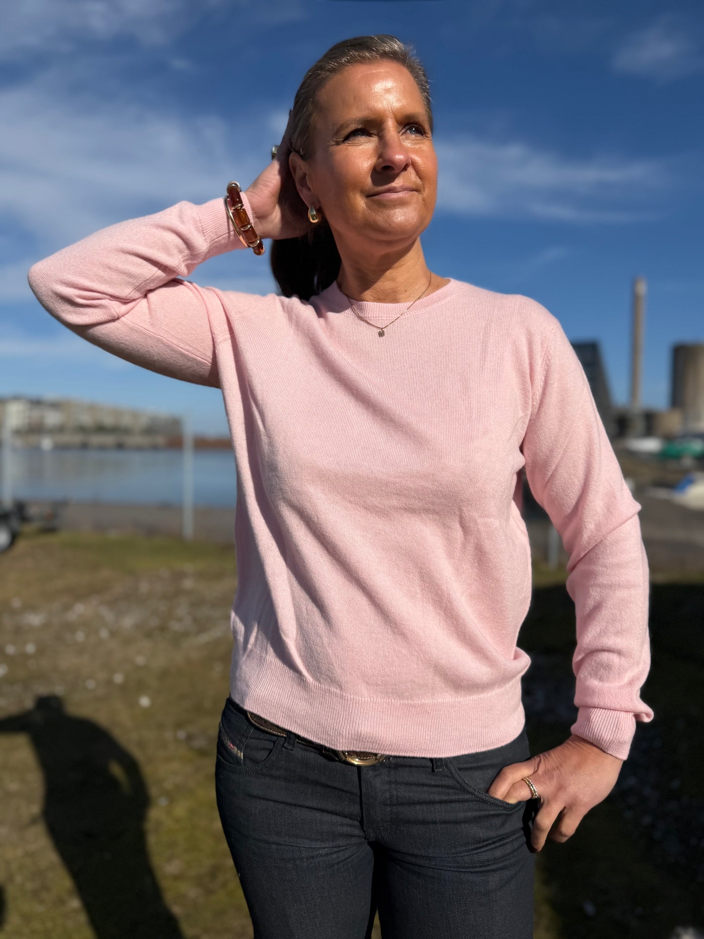 Nyhet! Kashmirtröja Clara Long Sleeve