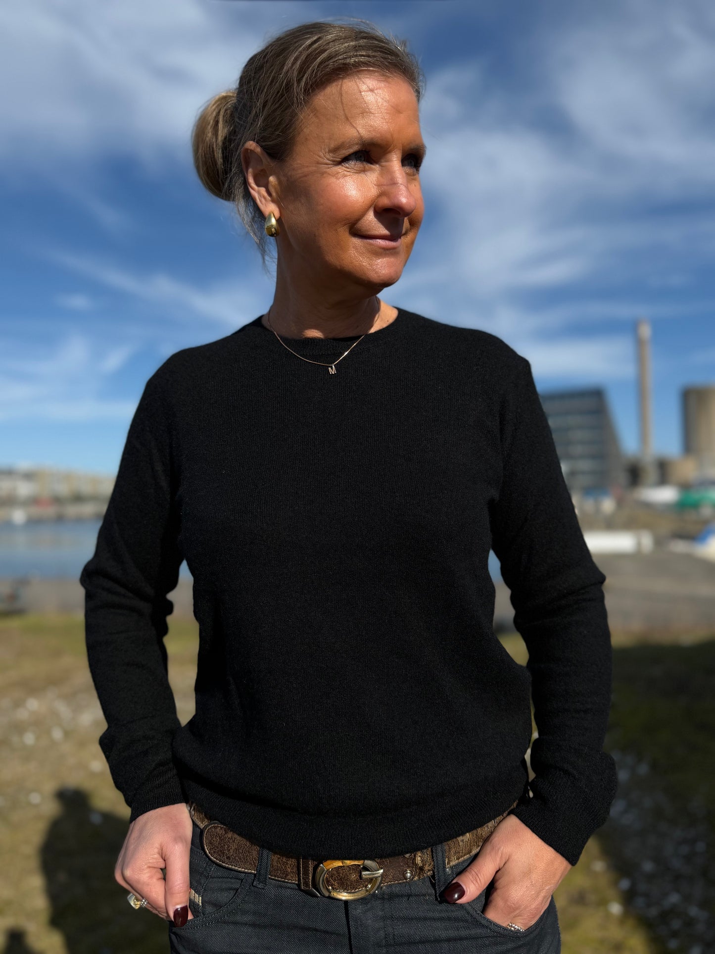 Nyhet! Kashmirtröja Clara Long Sleeve